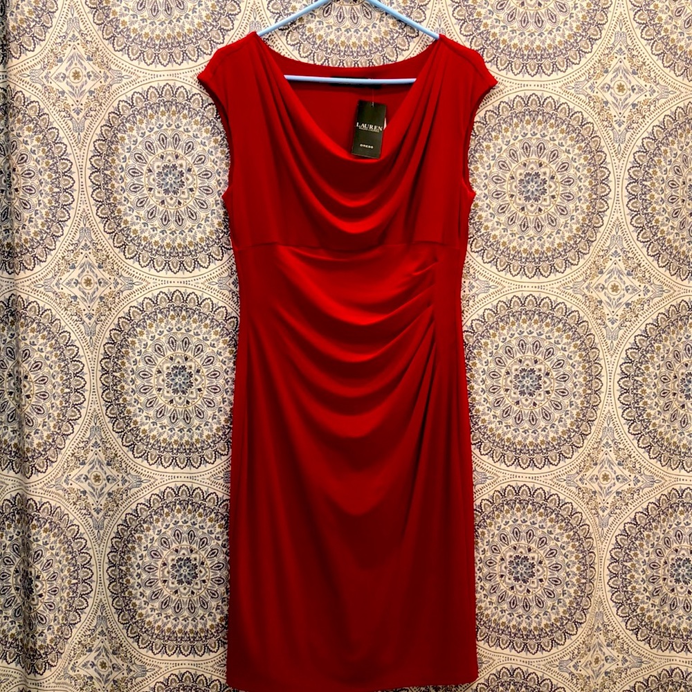 Ralph Lauren Straight polyester Dress